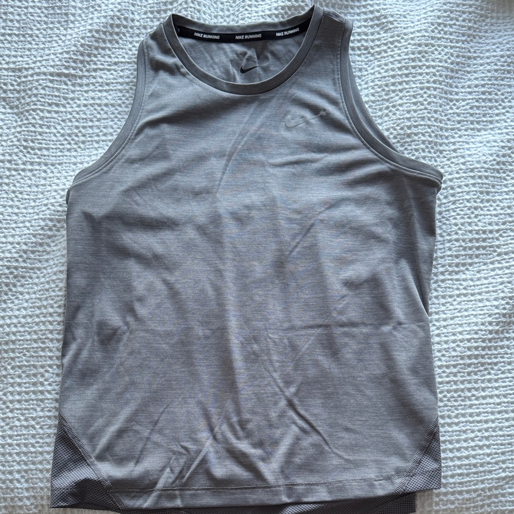 Nike Gray Athletic Tank Top